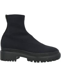 KARIDA - Ankle Boots Leather, Textile Fibers - Lyst