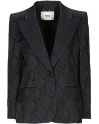 Fendi Suit Jacket - Black