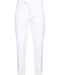 BOSS - Pants Cotton, Linen, Elastane - Lyst