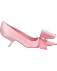 Ferragamo - Pumps Textile Fibers - Lyst