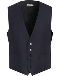 Boglioli - Midnight Tailored Vest Virgin Wool - Lyst