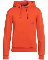 EA7 - Sweatshirt Cotton, Elastane - Lyst