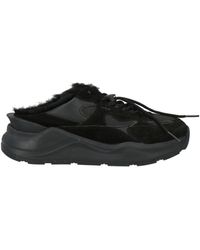 Date - Sneakers Leather, Nylon - Lyst