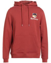 Barbour - Brick Sweatshirt Cotton - Lyst