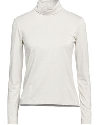 Caliban - T-Shirt Viscose, Metallic Polyester, Polyamide, Elastane - Lyst