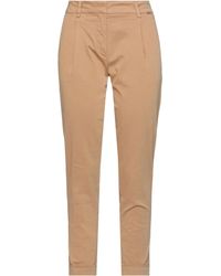 Teleria Zed - Camel Pants Cotton, Elastane - Lyst
