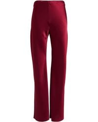 Jucca - Burgundy Pants Polyester - Lyst