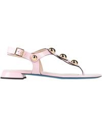 Loriblu - Thong Sandal Leather - Lyst