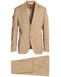 Paoloni - Camel Suit Wool, Elastane - Lyst