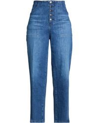 Veronica Beard - Jeans Cotton, Polyurethane - Lyst
