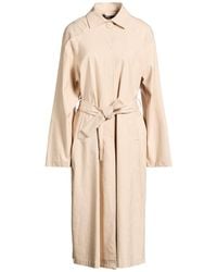 Siste's - Overcoat & Trench Coat Viscose, Polyamide, Elastane - Lyst