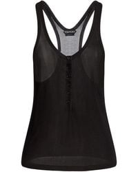 Tom Ford - Tank Top Viscose, Elastane - Lyst