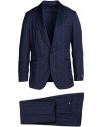Tombolini - Midnight Suit Virgin Wool - Lyst