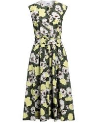 MSGM - Midi Dress - Lyst