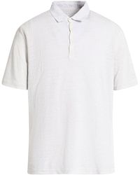120% Lino - Polo Shirt Linen - Lyst