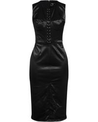 Elisabetta Franchi - Midi Dress - Lyst
