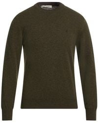 Brooksfield - Military Sweater Virgin Wool - Lyst