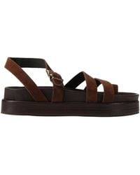 Divine Follie - Thong Sandal Leather - Lyst