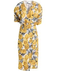 8pm - Vestido Midi - Lyst