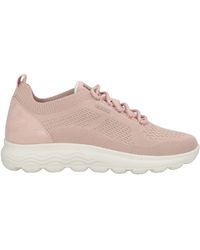 Geox - Light Sneakers Leather, Textile Fibers - Lyst
