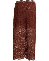 Rabanne - Midi Skirt Polyamide, Elastane - Lyst