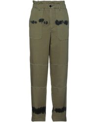 Replay Cotton Cargo Pants in Green | Lyst
