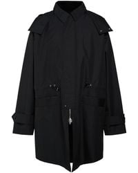 Kris Van Assche - Overcoat & Trench Coat Polyester - Lyst