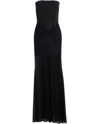 David Koma - Maxi Dress Acetate, Viscose, Elastane - Lyst