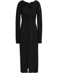 Patrizia Pepe - Midi Dress Wool, Acrylic - Lyst