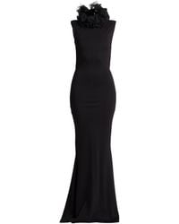 REVISE CONCEPT - Maxi Dress Viscose, Nylon, Elastane - Lyst