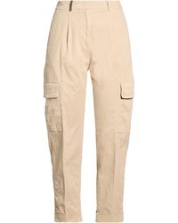 Peserico - Pants Cotton, Elastane - Lyst