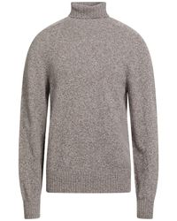Officine Generale - Khaki Turtleneck Merino Wool, Cashmere - Lyst
