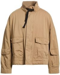 Isabel Benenato - Camel Jacket Cotton - Lyst