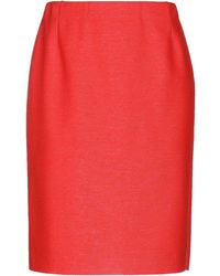 Harris Wharf London Jupe au genou - Rouge