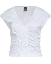Pinko - Top Cotton, Polyamide, Elastane - Lyst