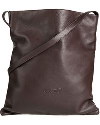 Exte - Tan Cross-Body Bag Leather - Lyst