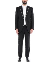 Carlo Pignatelli Anzug in Grau für Herren Herren Bekleidung Anzüge Zweiteilige Anzüge 