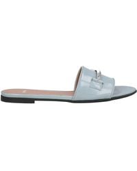 BOSS - Sandals Leather - Lyst