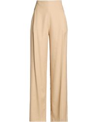 SIMONA CORSELLINI - Pants Viscose, Polyester, Elastane - Lyst