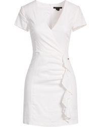 ARMANI EXCHANGE - Mini Dress - Lyst