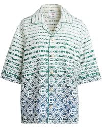 CASABLANCA - Jacket Cotton, Viscose, Polyamide, Synthetic Fibers, Recycled Polyester - Lyst