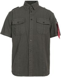 Alpha Industries - Shirt - Lyst