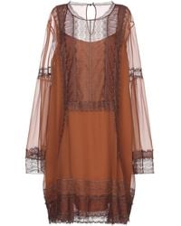Alberta Ferretti - Mini Dress - Lyst