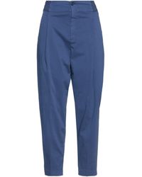 Womens Clothing Trousers European Culture Cropped Pants in Black Slacks and Chinos Harem pants 