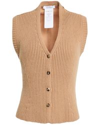Max Mara - Tailored Vest Wool, Cashmere, Polyamide, Elastane - Lyst