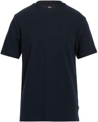 BOSS - Midnight Sweater Cotton, Modal - Lyst