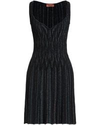 Missoni - Mini Dress Viscose, Metallic Fiber, Polyester - Lyst