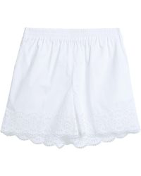 P.A.R.O.S.H. Shorts & Bermuda Shorts - White