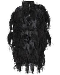 Lanvin Lange Jacke - Schwarz