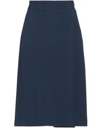 Alberta Ferretti - Midi Skirt Acetate, Viscose - Lyst